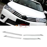 Toyota corolla front grill chrome 4pc set 2015-2017