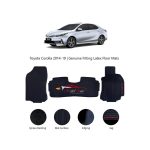 Toyota corolla Latex floor mats black