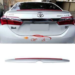 Toyota corolla trunk spoiler with light 