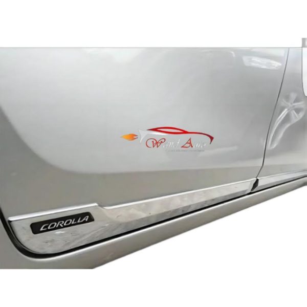 Toyota Corolla Door Molding Chrome 2015-22