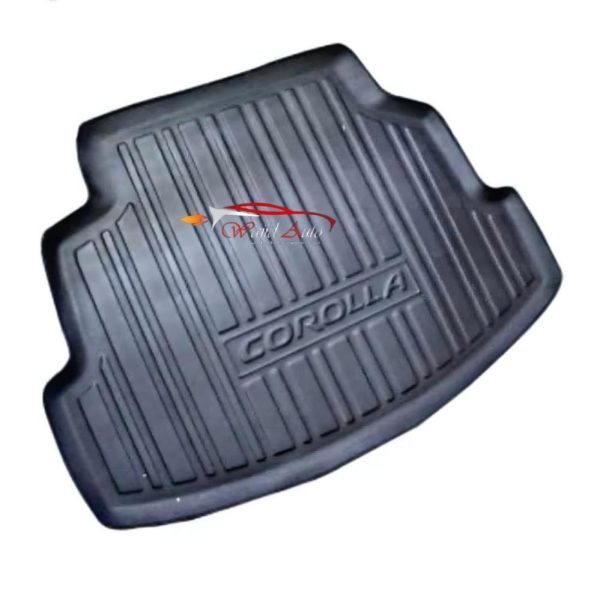 Toyota corolla 2015-2022 tpu plastic trunk mat