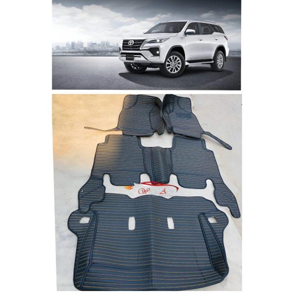 Toyota fortuner 7d floor mats 4pc set