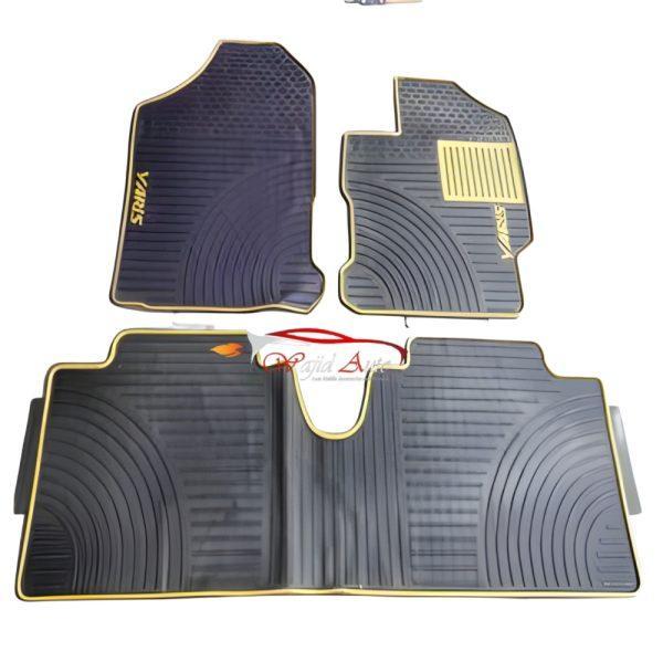 Toyota yaris 2020,2021,2022,2023,2024,2025 latex smoke mats 3pc set