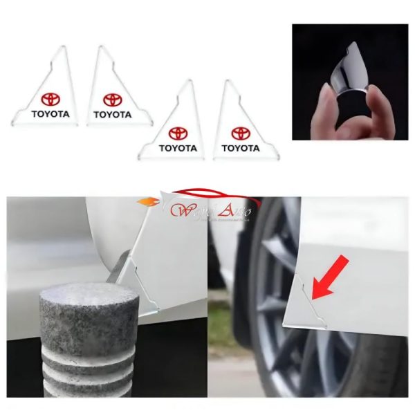 Door guard Crystal Toyota logo