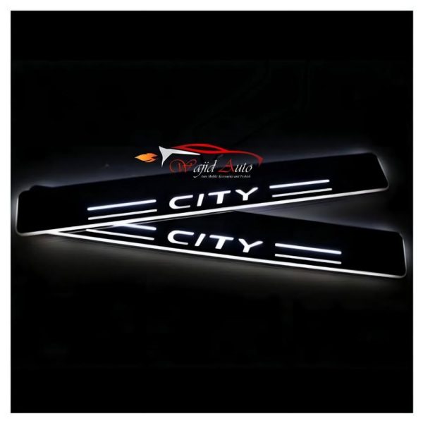 Honda city 2010-2020 led running sill plates | 3D