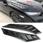 Honda civic x bonnet air flow / bonnet vent in black colour