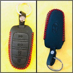 Hyundai sonata leather key cover