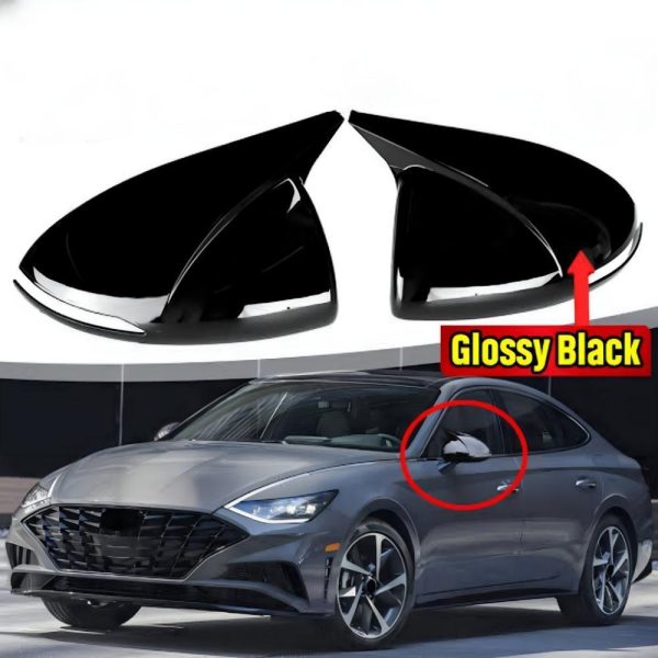 Hyundai sonata side mirror cover batman glossy