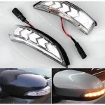 Toyota yaris arrow style side mirror indicator DRL