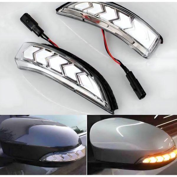 Toyota yaris 2020,2021,2022,2023,2024,2025 arrow style side mirror indicator DRL