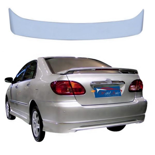 Toyota corolla 2006 trunk spoiler with light