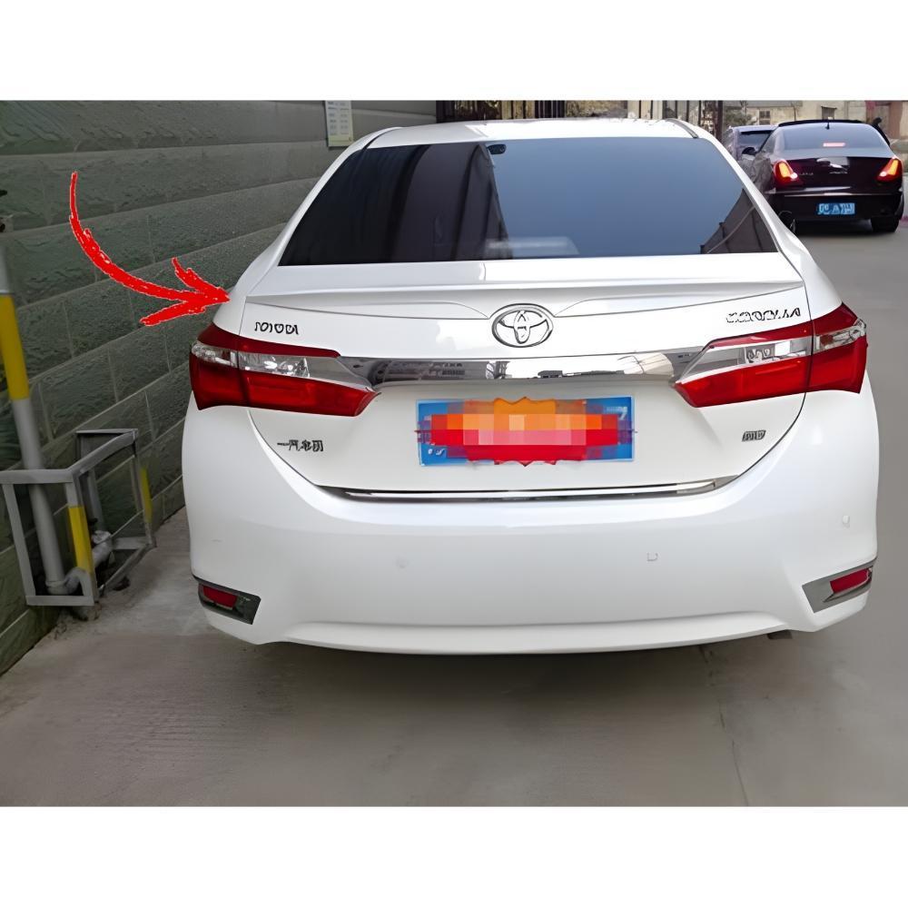 Toyota corolla 2015-2022 lip spoiler painted