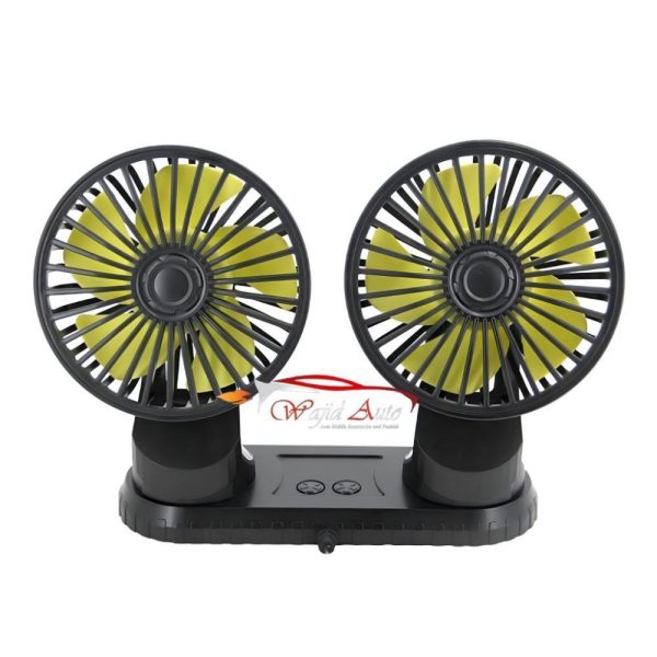 Usb plug car fan