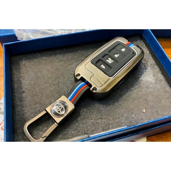 Zinc metal key case for toyota corolla x 2022,2023,2024,2025