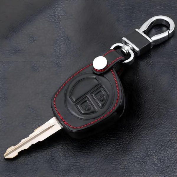 key cover in leather for alto cultus and wagon r