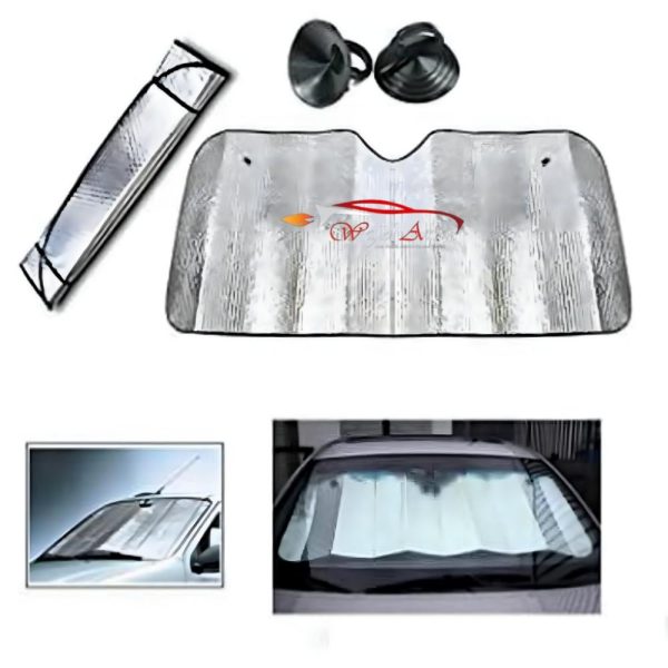 silver curtain wind screen
