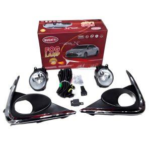 Corolla X fog lights, bumper lights original fitting