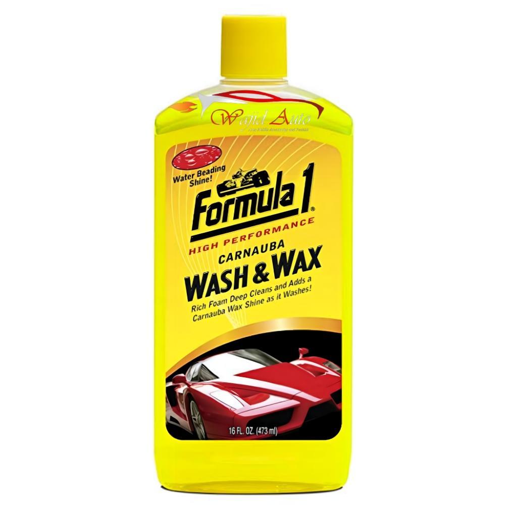 Formula carnauba wash & wax shampoo 473ml