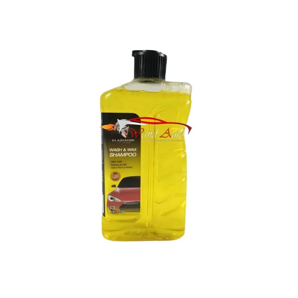 Gladiator car shampoo wash & wax 450ml