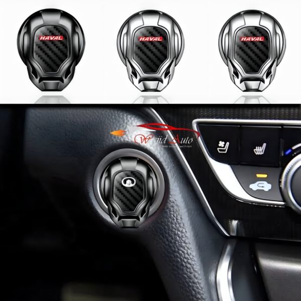 Push start button cap haval logo