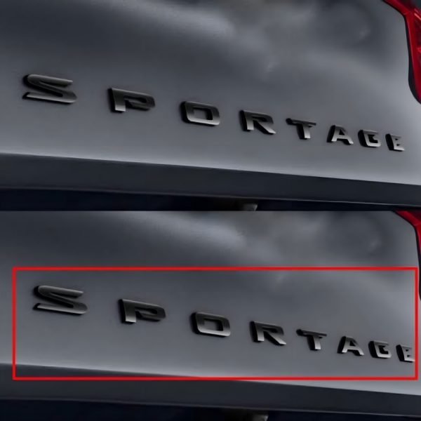 Rear emblem kia sportage 2020,2021,2022,2023,2024,2025