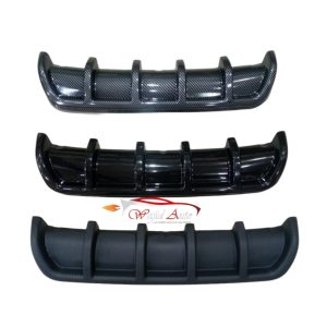 Rear shark fin diffuser