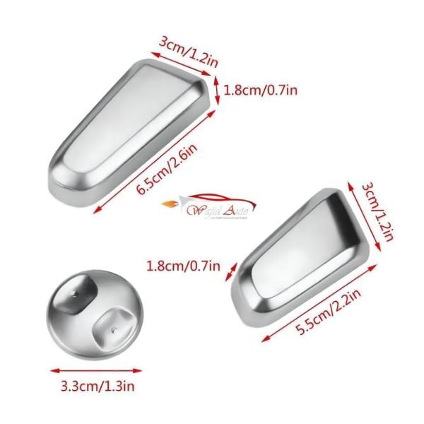 Seat button trim kia sportage 2020,2021,2022,2023,2024 SILVER