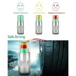 Tire pressure valve cap