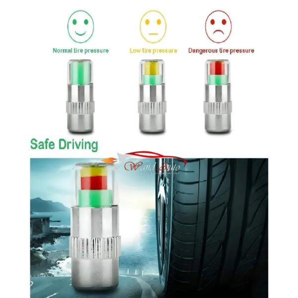 Tire tyre air pressure alert valve caps