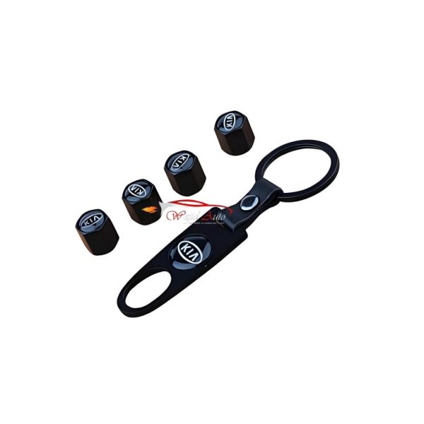 Car Tire Tyre Air valve cap with kia logo