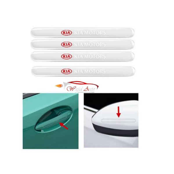 Transparent door guard kia