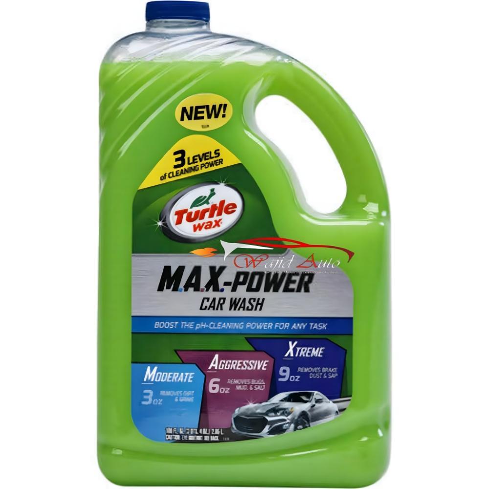 turtle wax max power car wash dilution