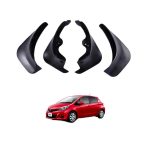 black colour 4pc mudflaps for vitz