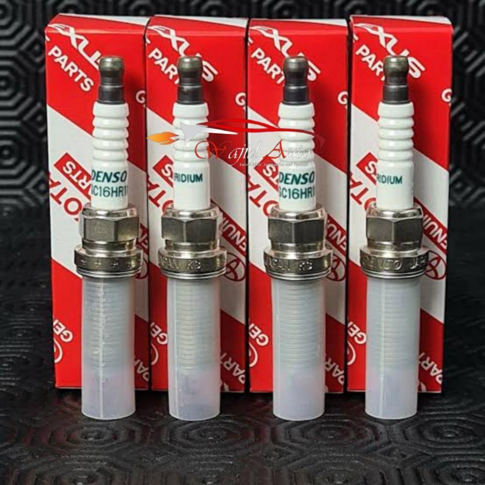 spark plug 4pc set original for toyota yaris