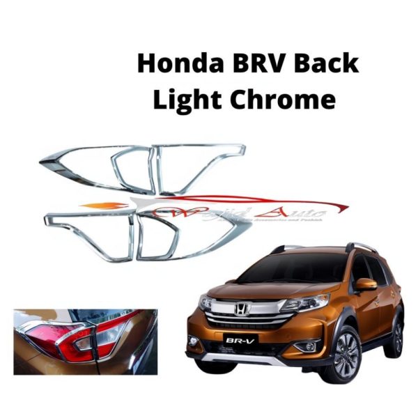 Back lights chrome trim for honda brv