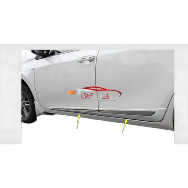 Corolla 2015,2016,2017,2018,2019,2020,2021,2022,2023,2024,2025 door Molding Prado Style with chrome