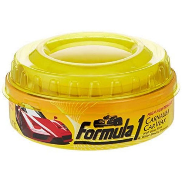 Formula 1 car body wax