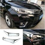 Headlights chrome for toyota corolla 2015-2017