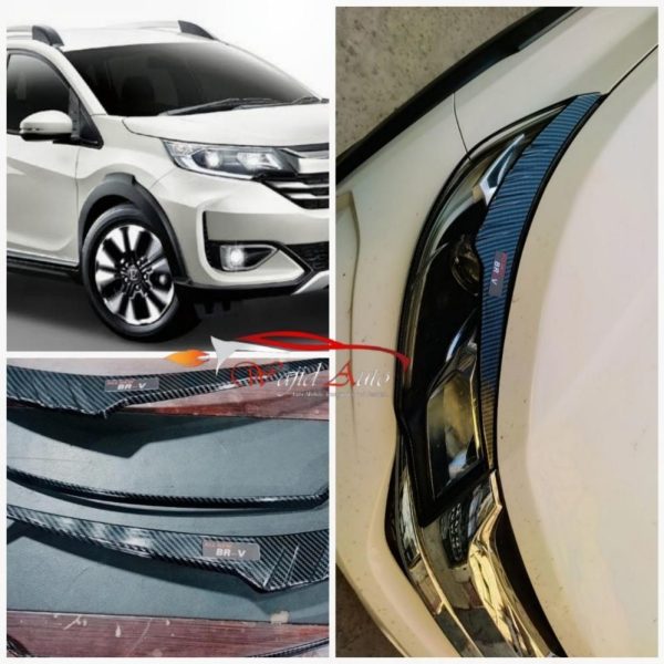 Honda brv headlight trim in carbon