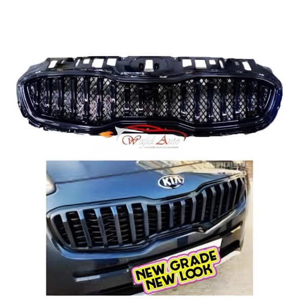 Kia sportage front grill black