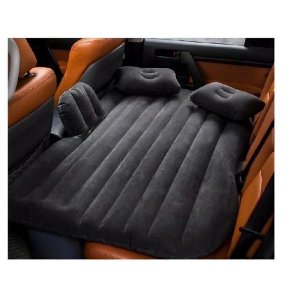 Mattress black colour car back set