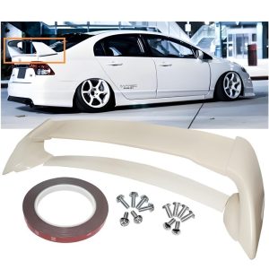 Mugen rr spoiler for honda civic in abs plastic 