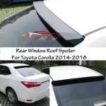 Roof spoiler plastic for corolla 2015-2022