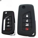 Silicone key cover for Toyota corolla 2015-2017