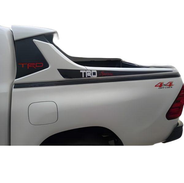 Toyota hilux revo trd roll bar white