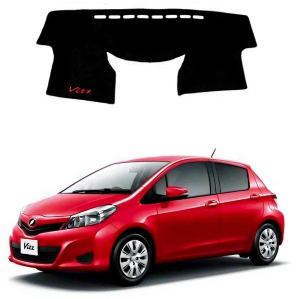 black colour dashboard carpet for toyota vitz 2006-2008