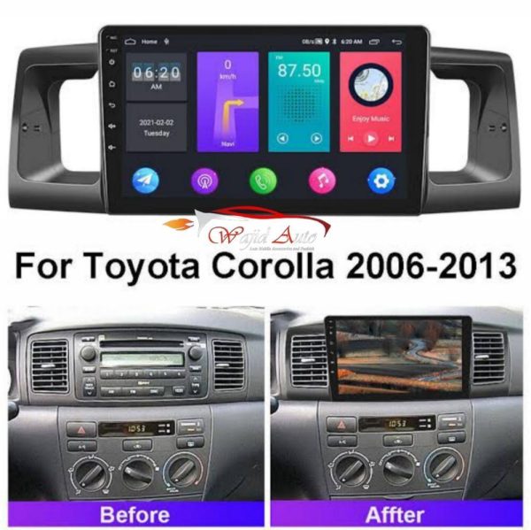 Android Lcd Panel For toyota Corolla 2002,2003,2004,2005,2006,2007,2008