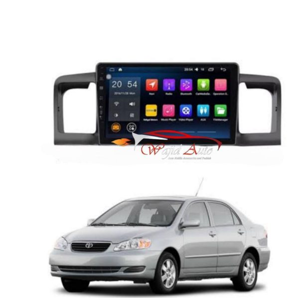 Toyota Corolla android Lcd 2002,2003,2004,2005,2006,2007,2008