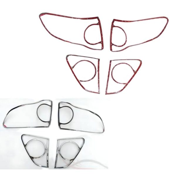 Toyota Corolla 2009,2010,2011tail lights chrome abs plastic