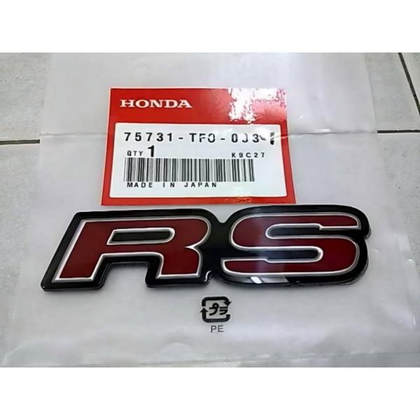 RS OEM EMBLEM